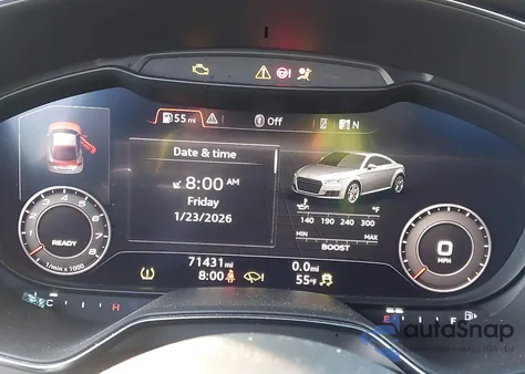 2018 Audi Tt Rs 2.5T from USA, damaged, VIN WUACSAFVXJ1902198